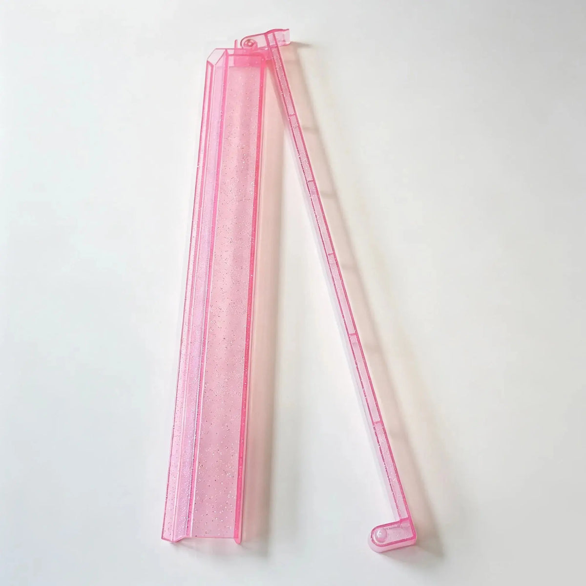 18" Clear Glitter Mahj Rack & Pusher (4-Pack)