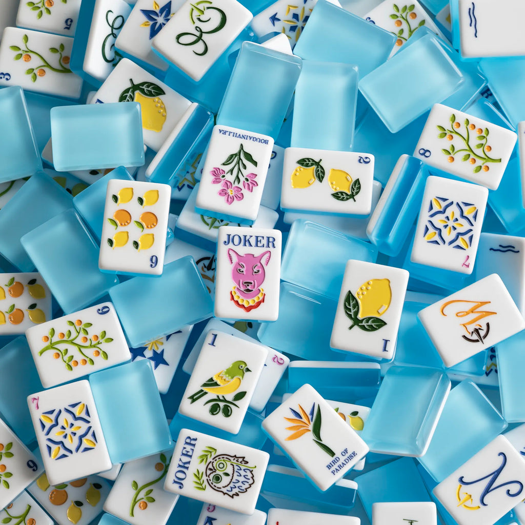Lemon Grove Jelly American Mahjong Tiles