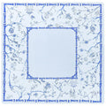 Blue White Chinoiserie Bamboo Mahjong Mat