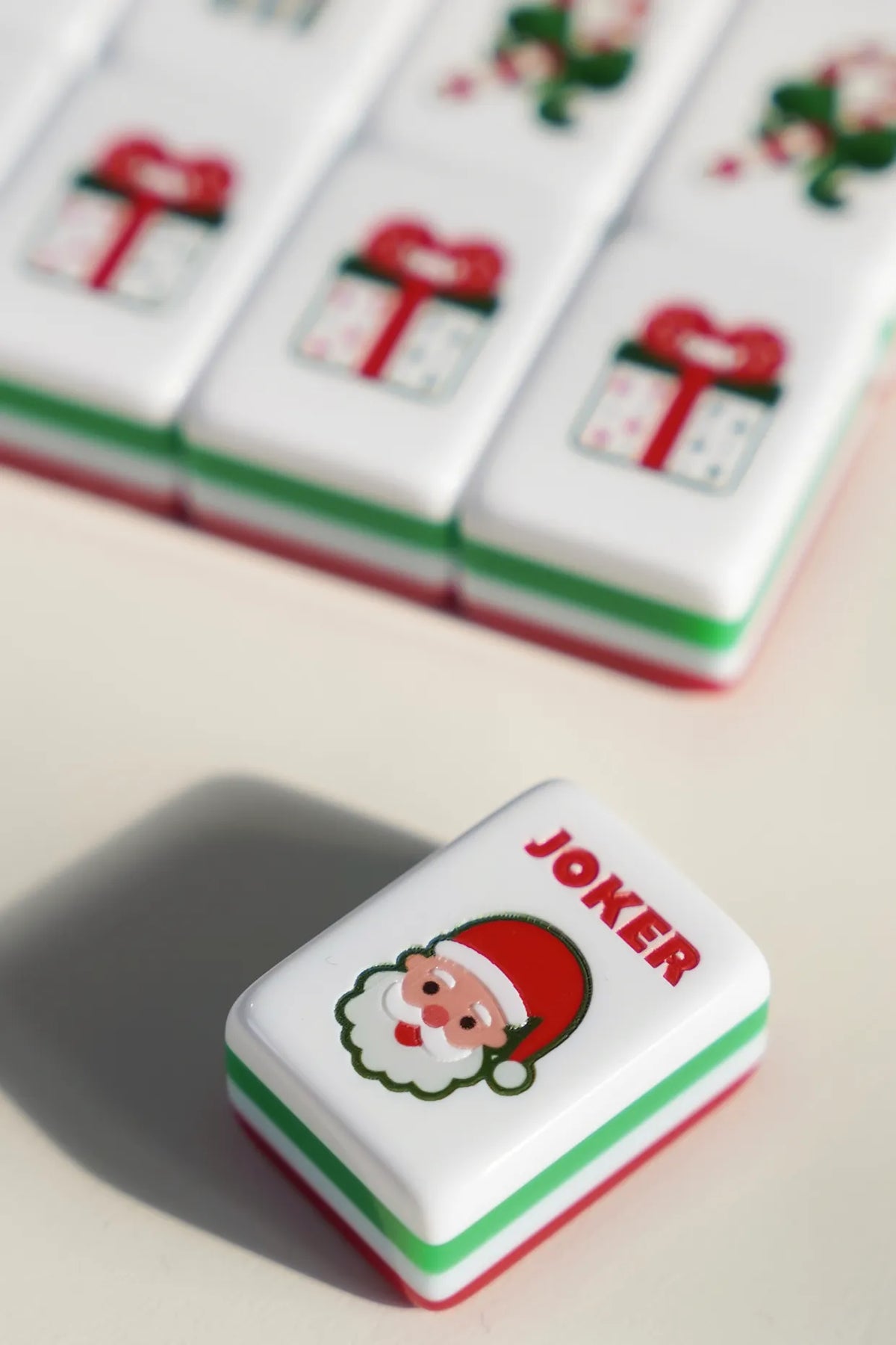 Christmas Cheer American Mahjong Tiles