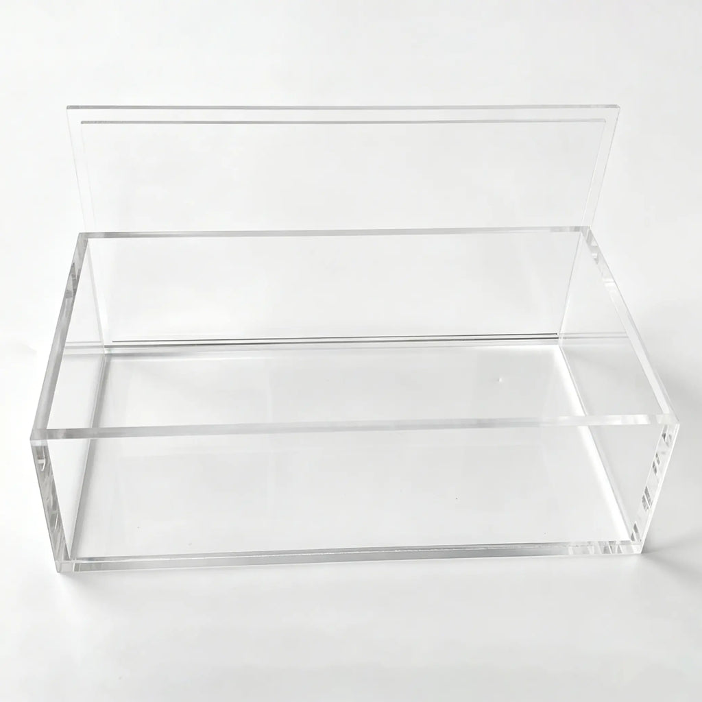 Clear Lucite Mahjong Tile Display Box