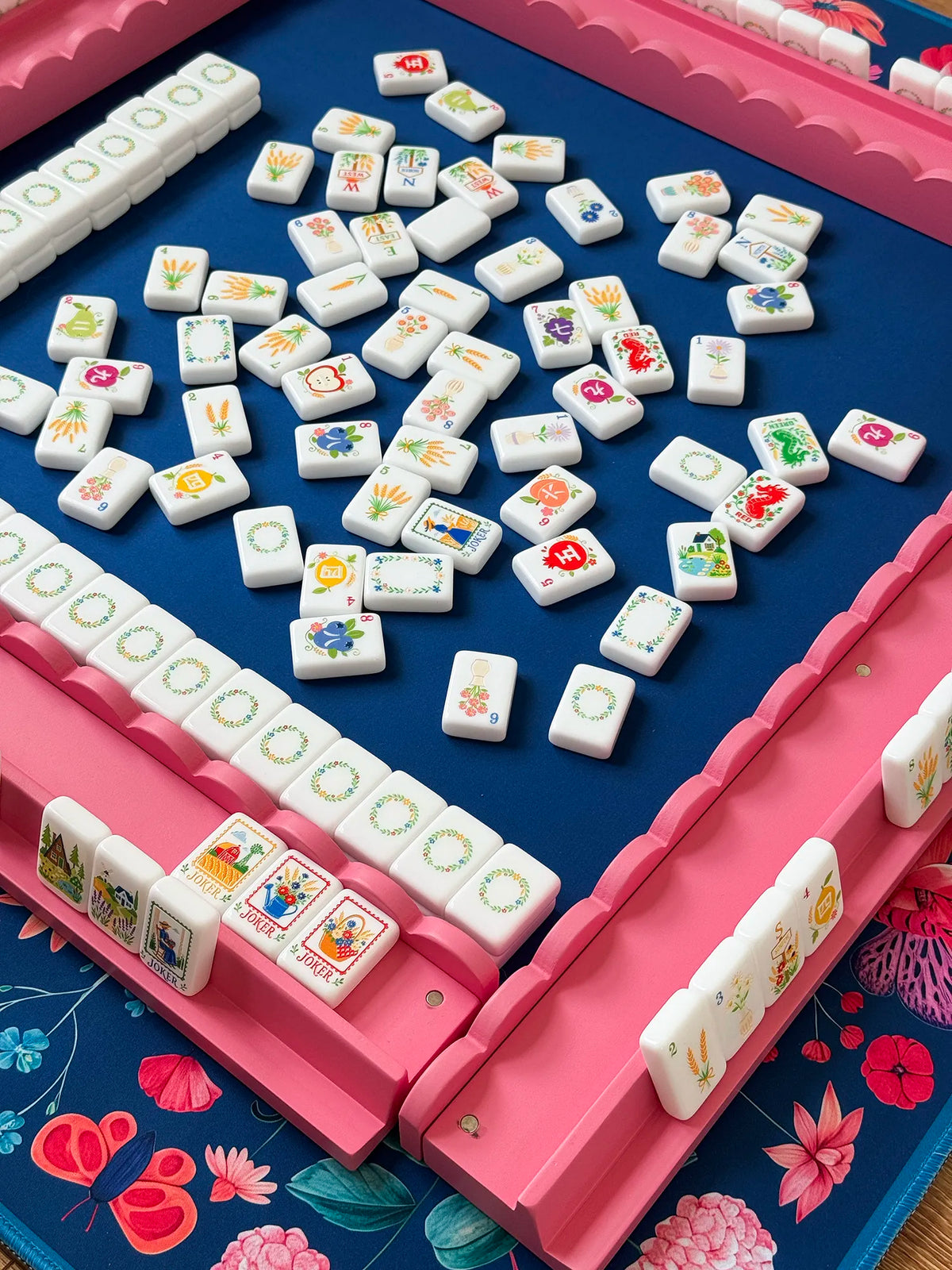 Country Farm Orchard Mahjong Tiles