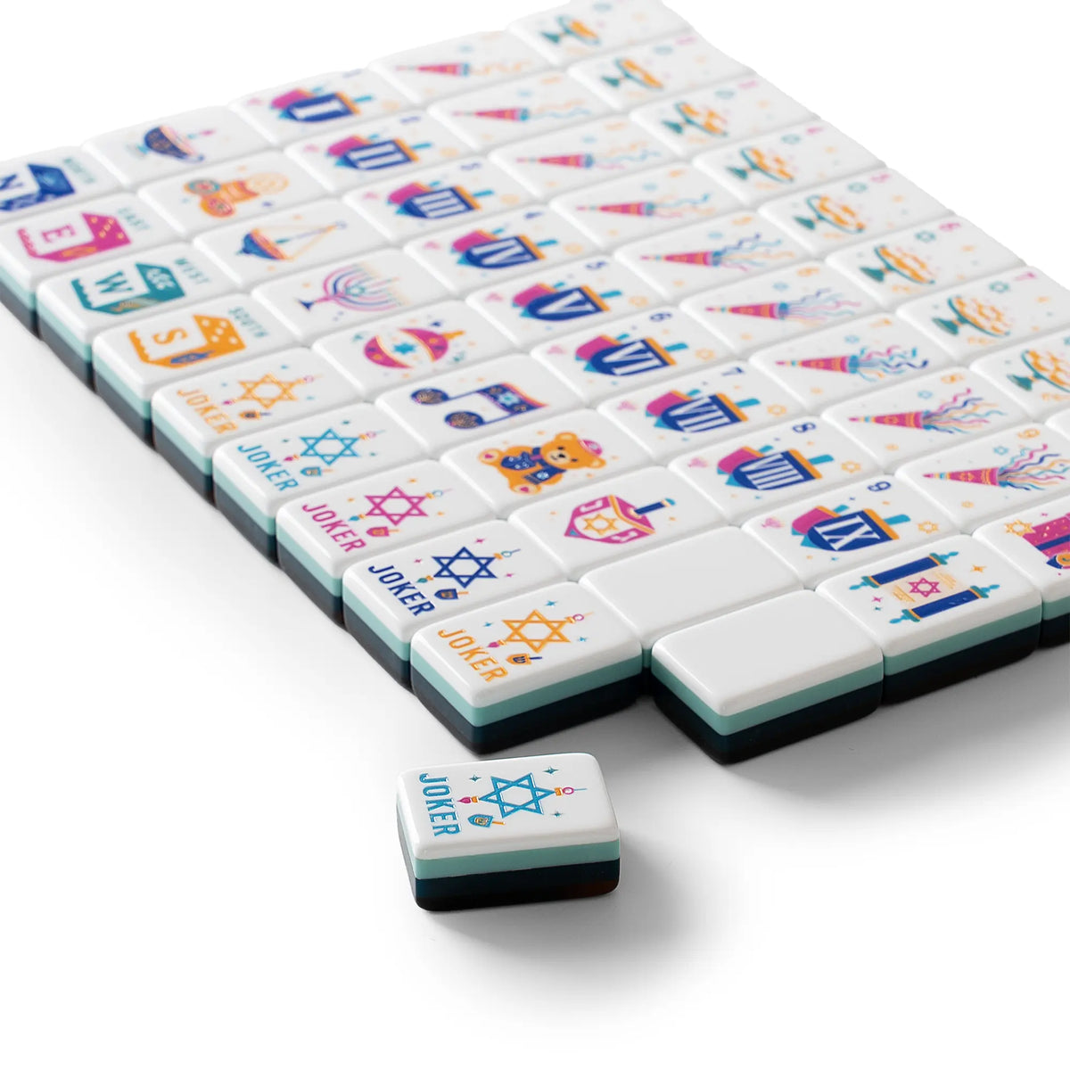 Festival Hanukkah Mahjong Tiles