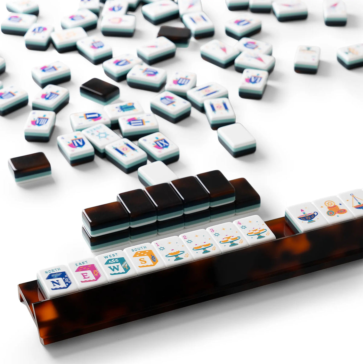 Festival Hanukkah Mahjong Tiles