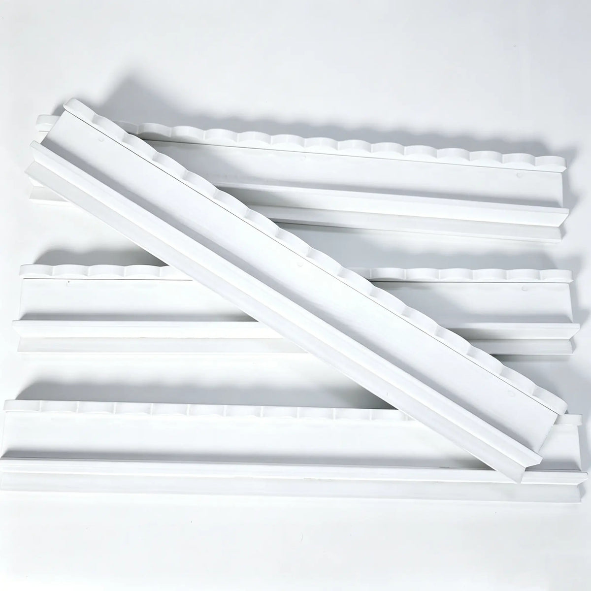 20" Wooden Mahjong Racks with Pushers 4-Pack
