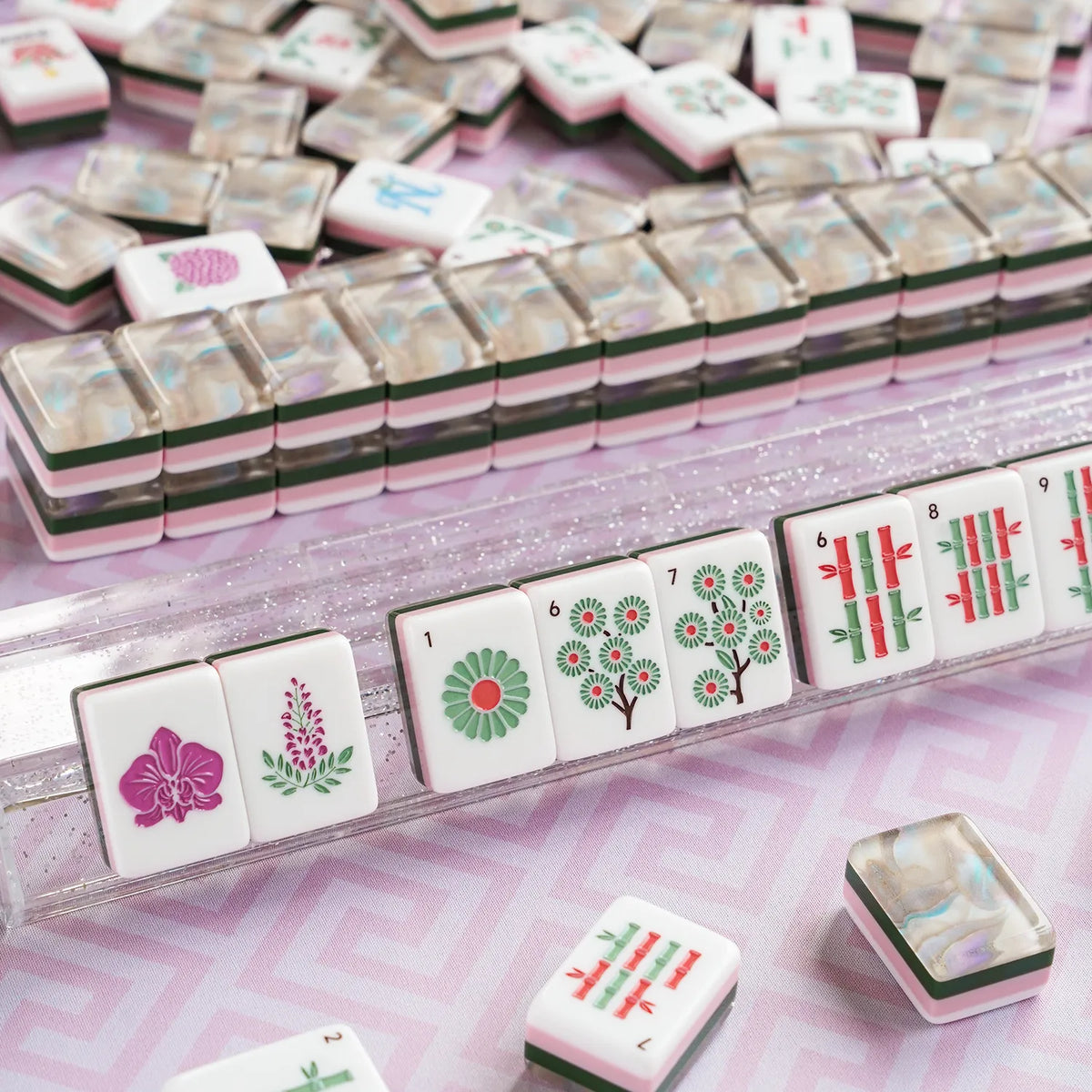 Mirage Aurora Botanical Garden Mahjong Tiles