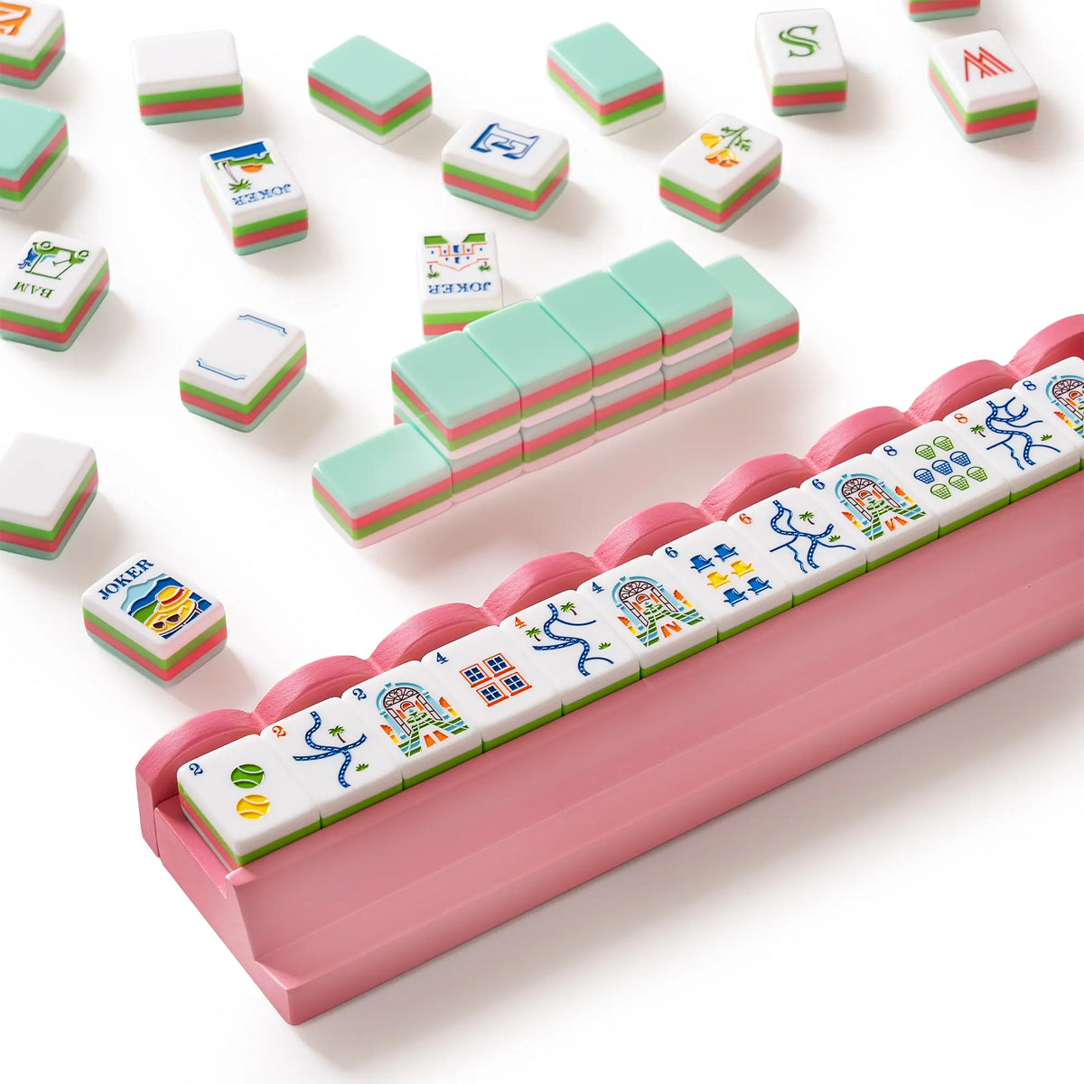 Palm Springs Estate Mahjong Tiles
