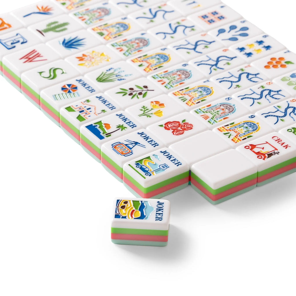 Palm Springs Estate Mahjong Tiles