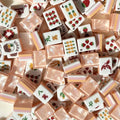 Strawberry Pineapple Shimmer Mahjong Tiles