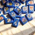 **The Cobalt Garden Collection American Mahjong Set – Cobalt Blue, 160 Tiles**