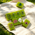 **The Visionary Collection American Mahjong Set – Translucent Emerald, 160 Tiles**