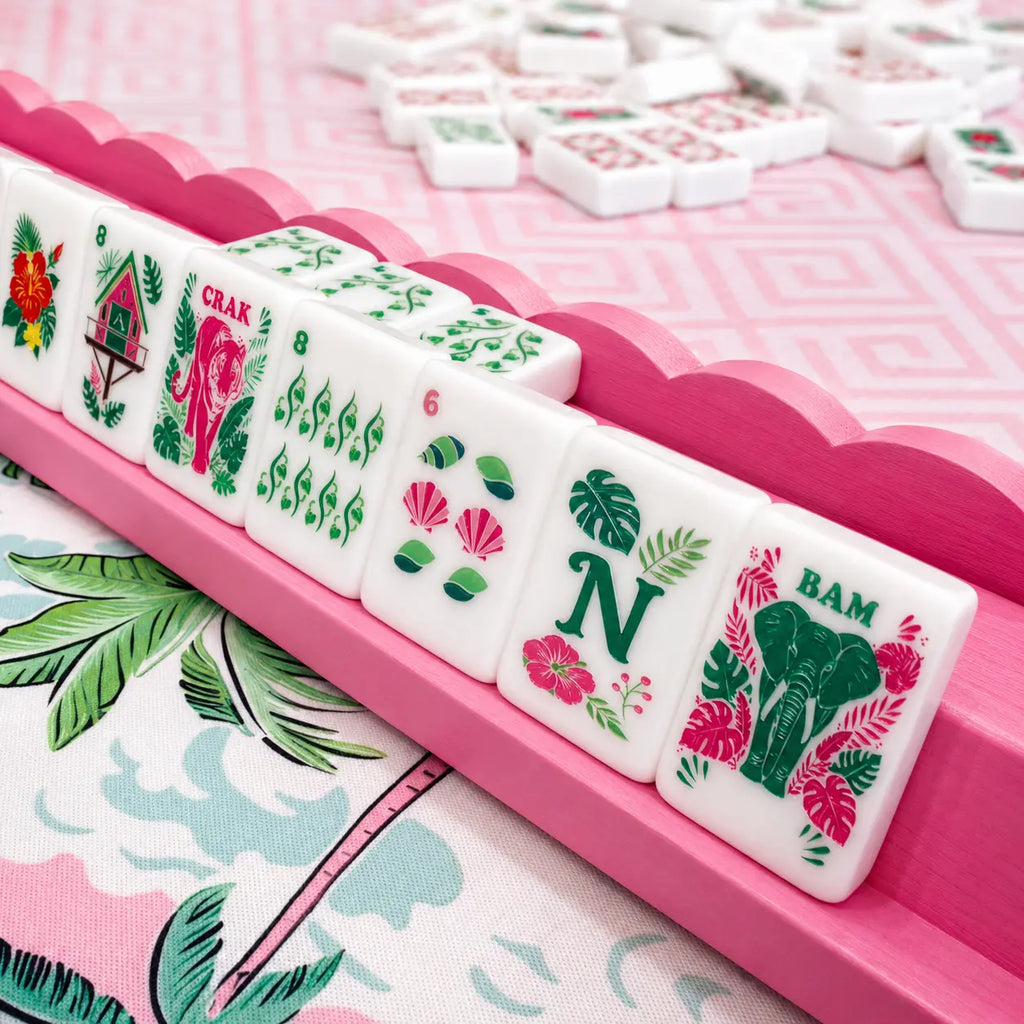 Tropical Jungle Mahjong Tiles