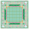 Vintage Christmas Mint Green Mahjong Mat