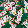 Vintage Noel Christmas Mahjong Tiles